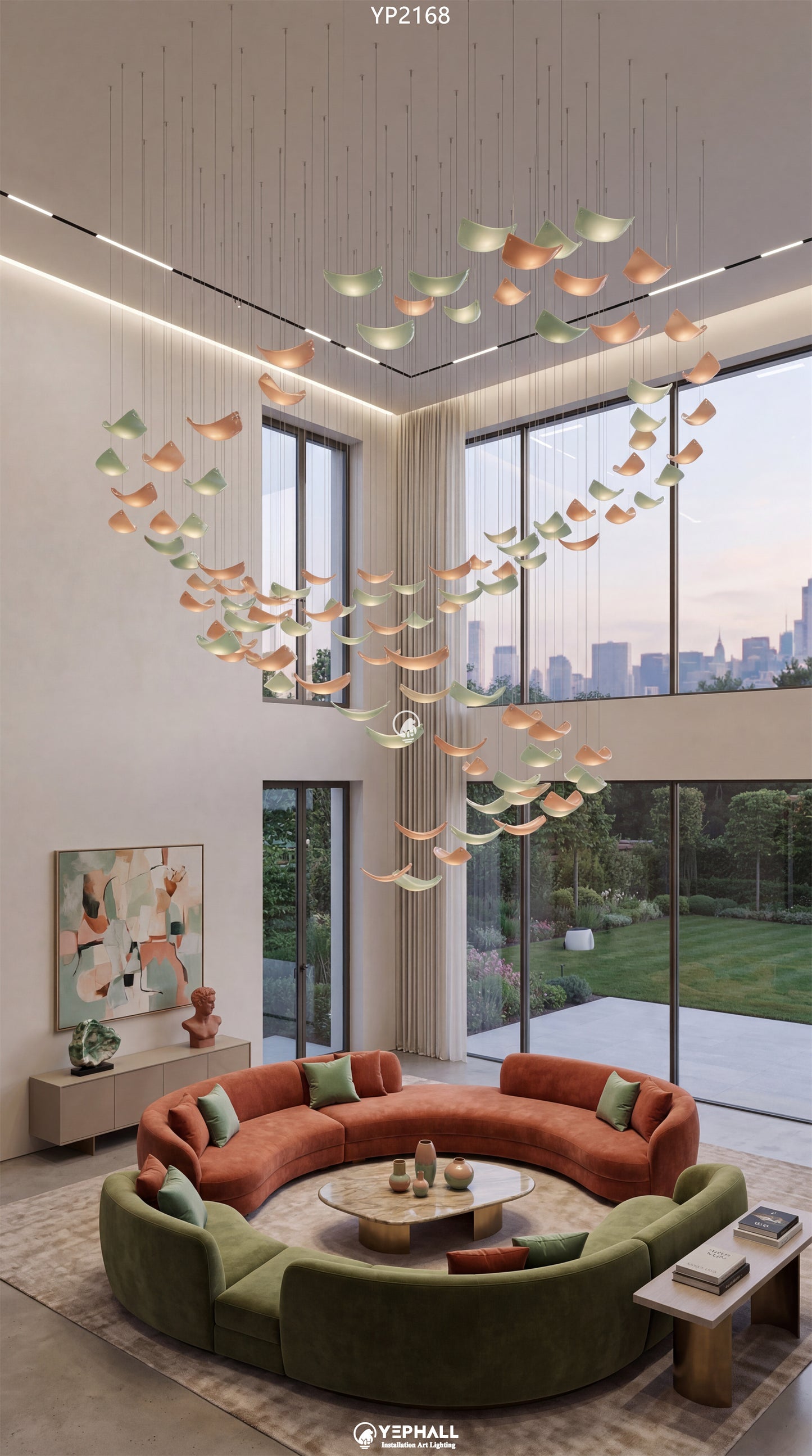 YP2168 Art Lighting Composition