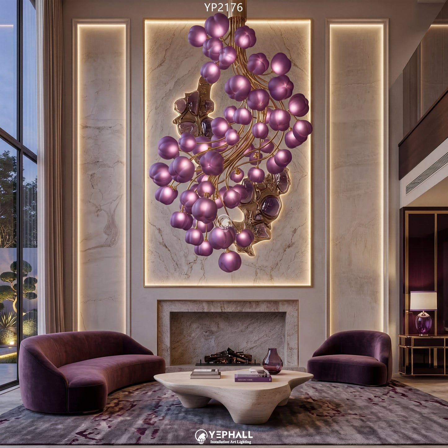 YP2176 Art Lighting Composition