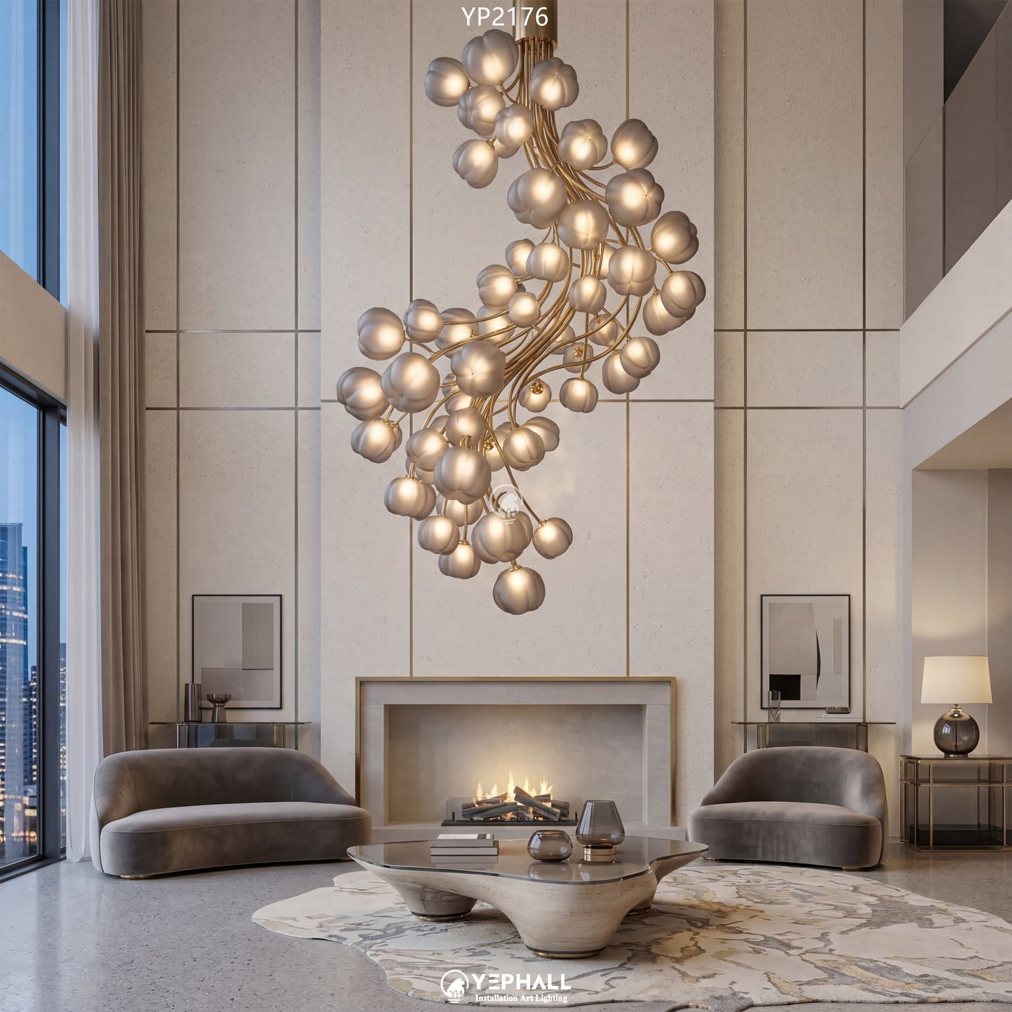 YP2176 Art Lighting Composition