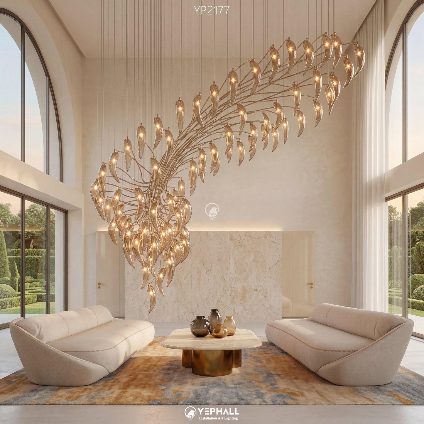 YP2177 Art Lighting Composition