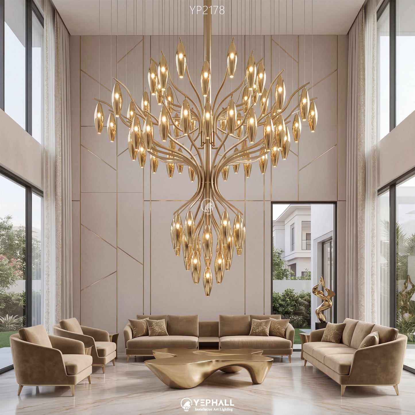 YP2178 Art Lighting Composition