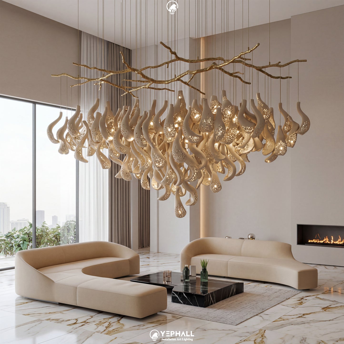 YP2189 Art Lighting Composition