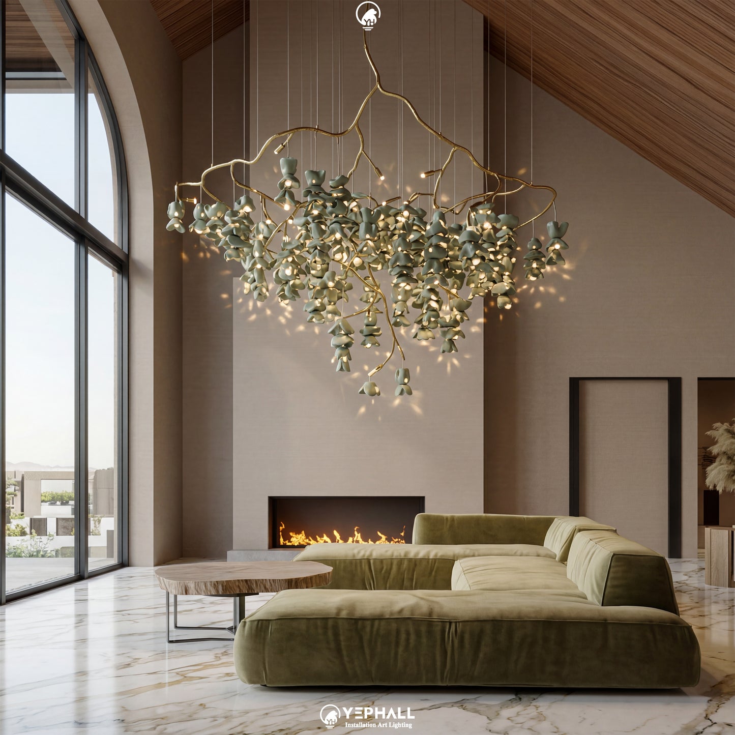 YP2192 Art Lighting Composition