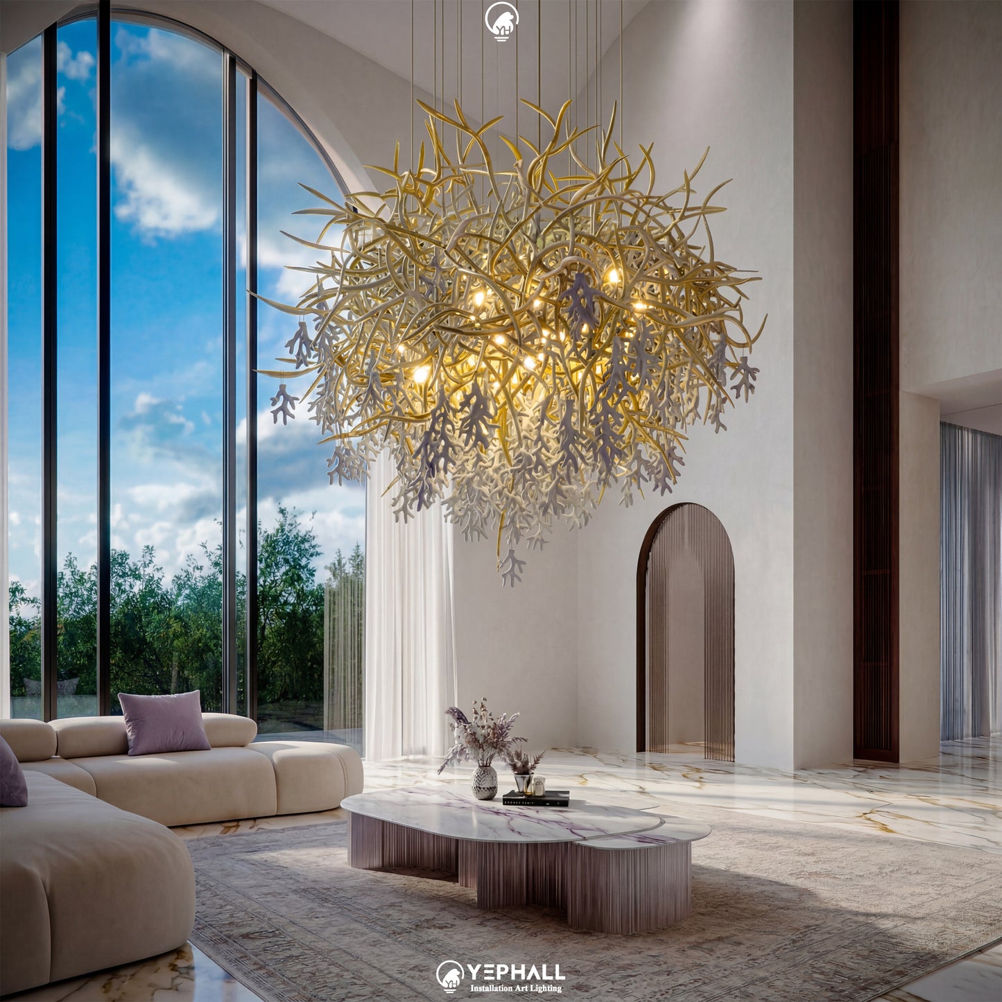 YP2199 Art Lighting Composition