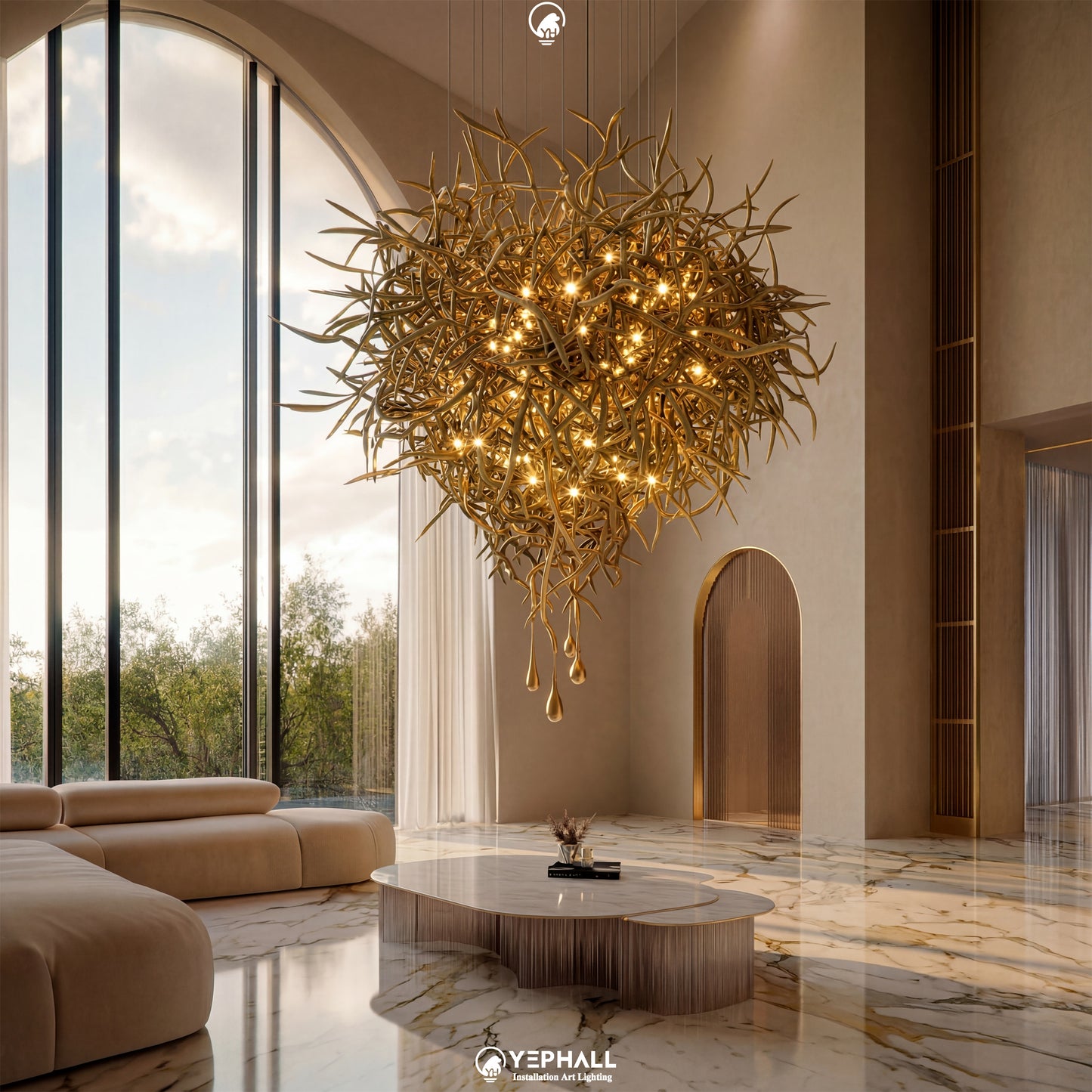 YP2200 Art Lighting Composition