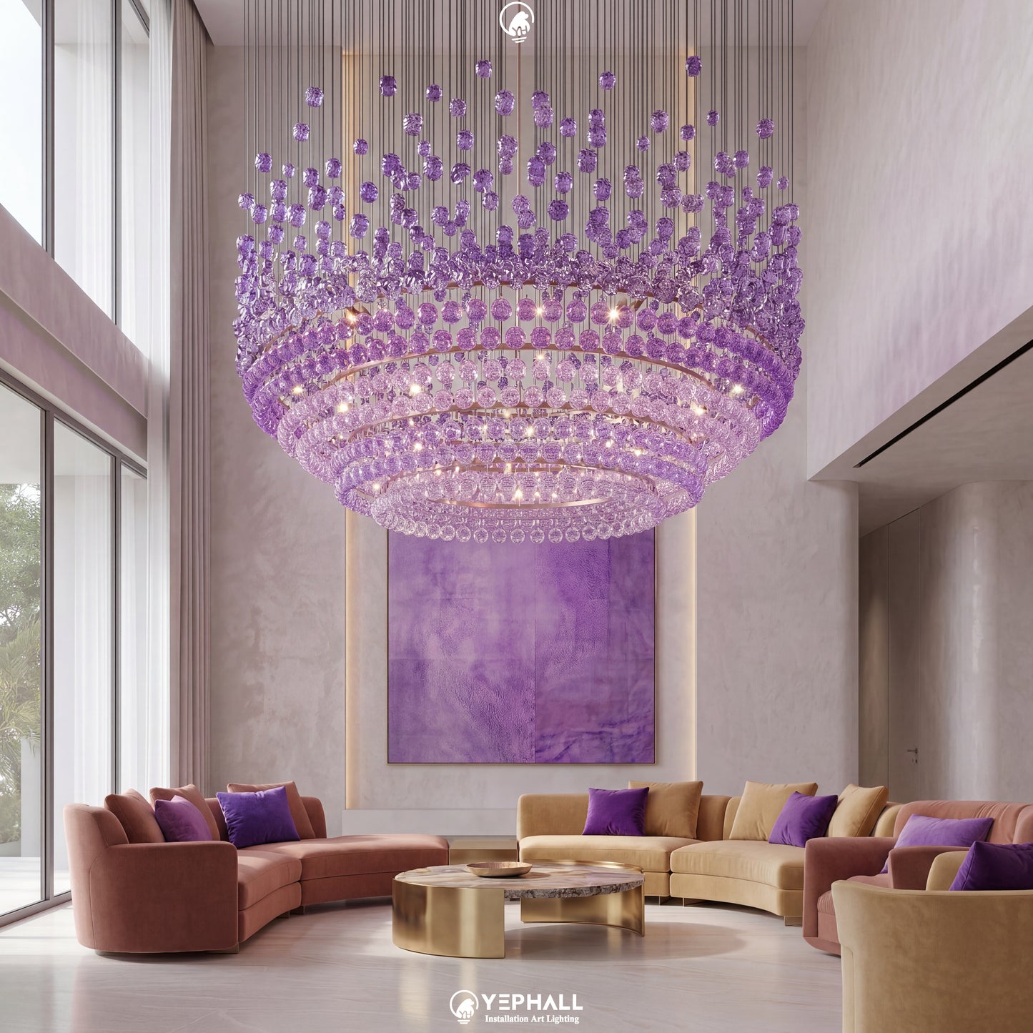 YP2222 Art Lighting Composition
