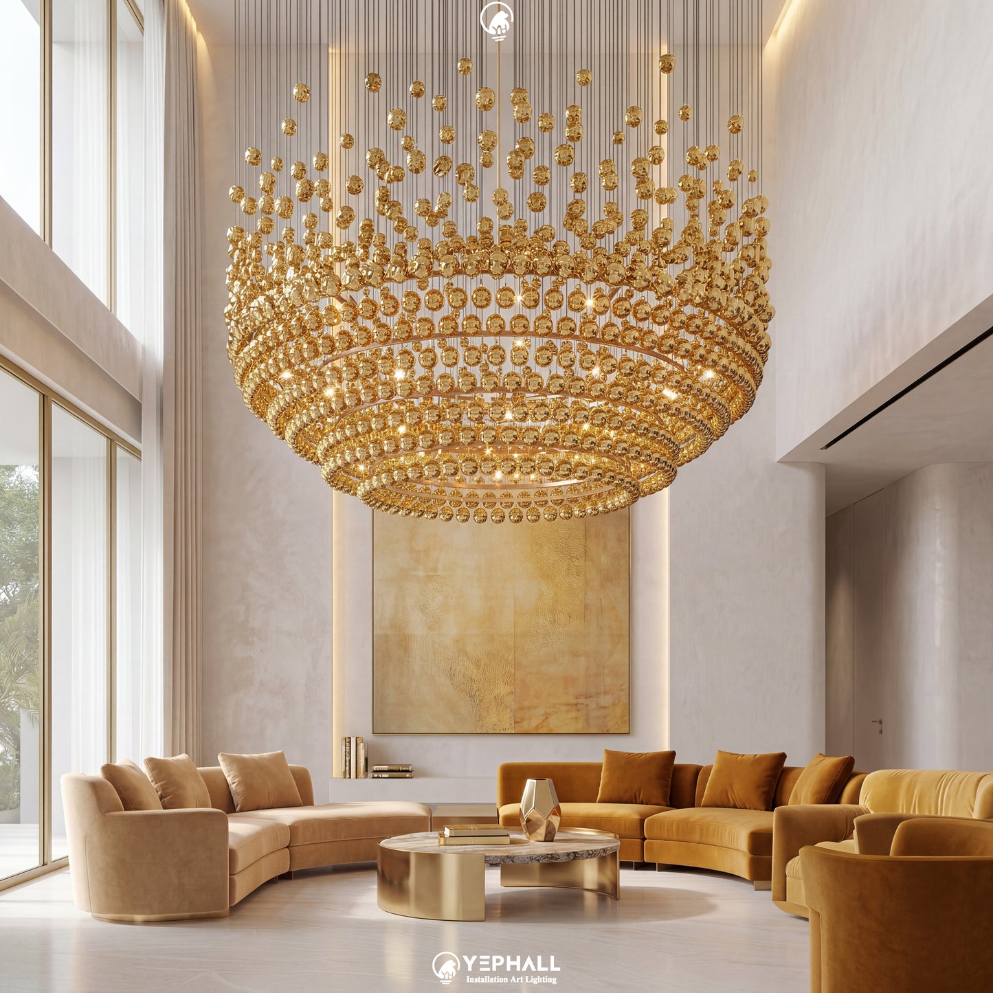 YP2222 Art Lighting Composition