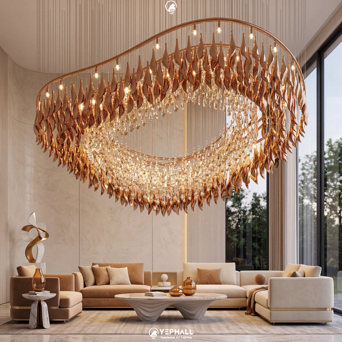 YP2224 Art Lighting Composition