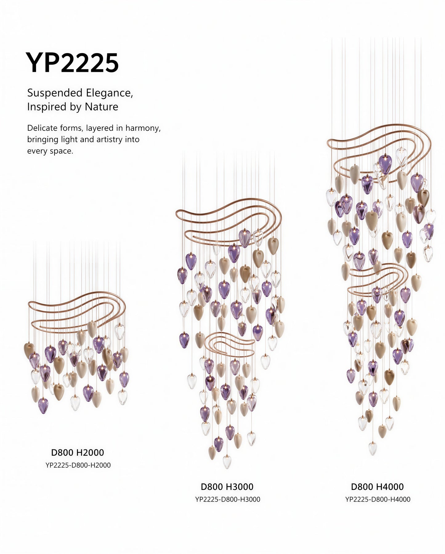 YP2225 Art Lighting Composition