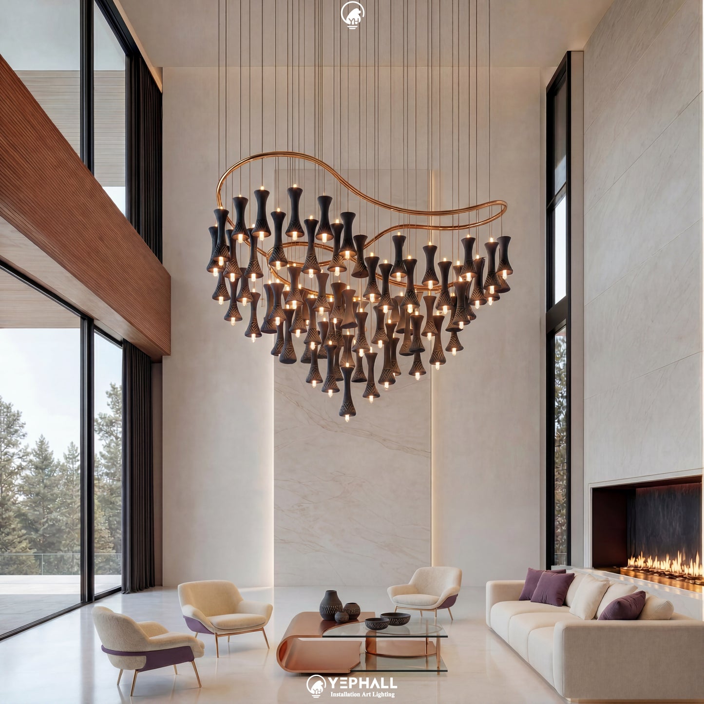 YP2229 Art Lighting Composition