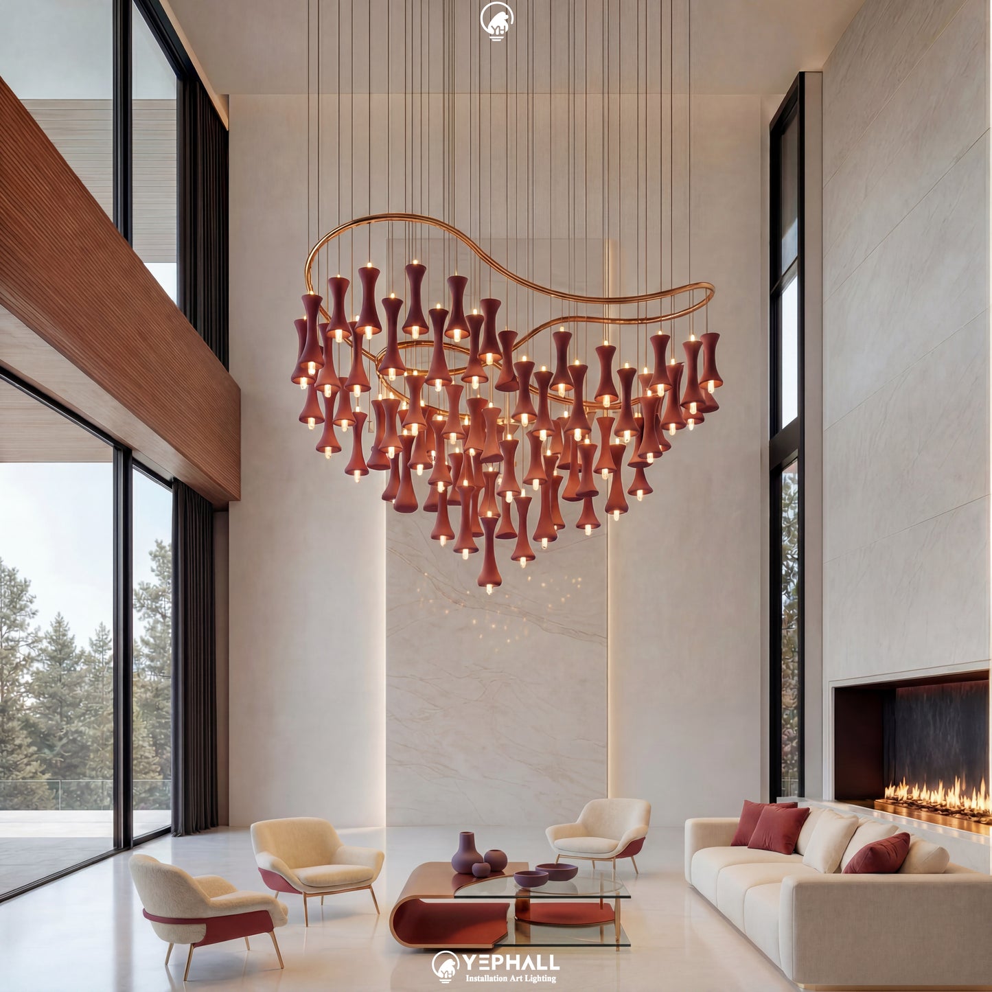 YP2229 Art Lighting Composition