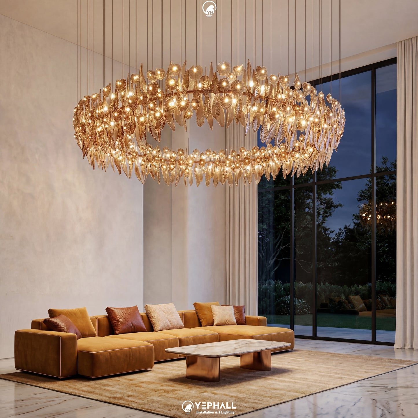 YP2231 Art Lighting Composition