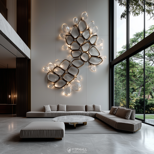YP1452 Wall Art Lamp Composition