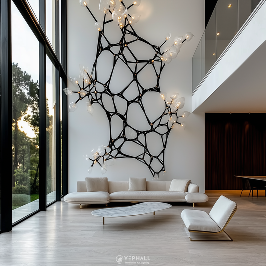 YP1453 Wall Art Lamp Composition