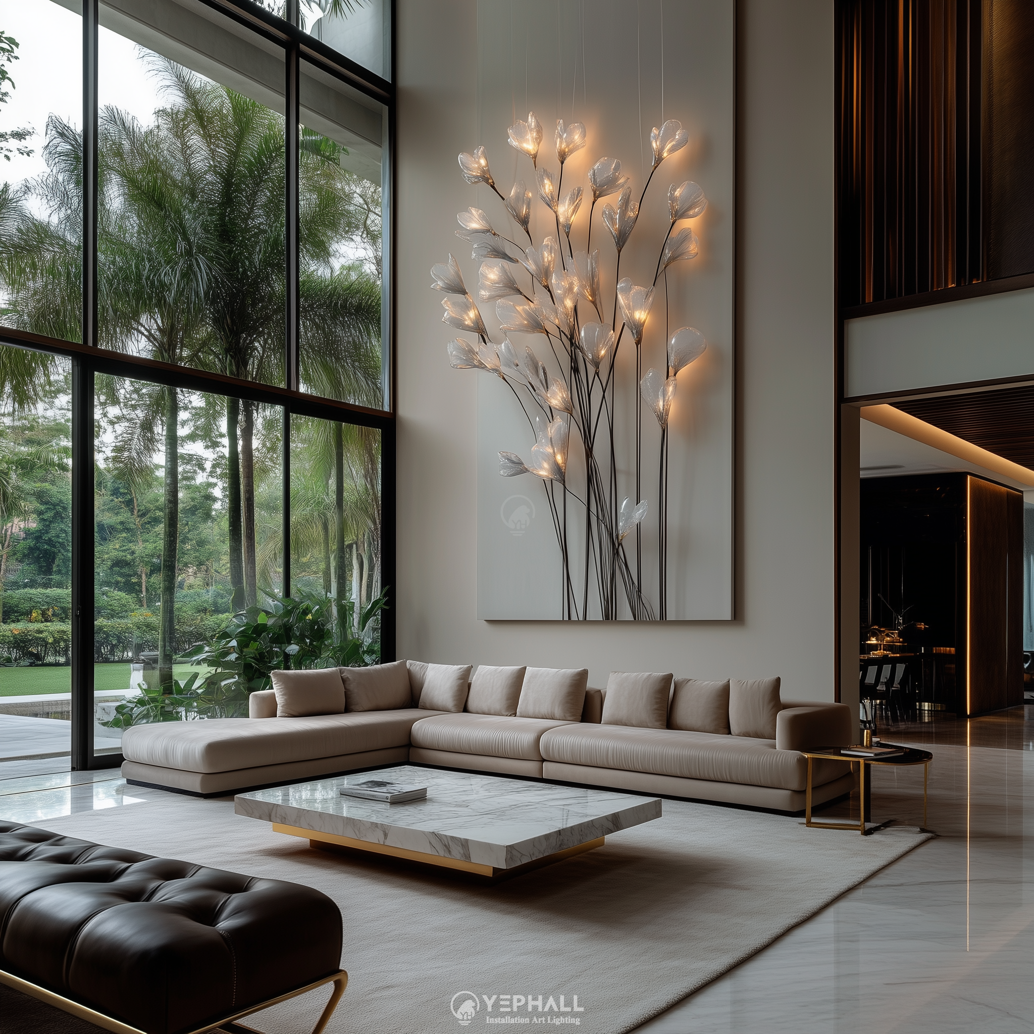 YP1454 Wall Art Lamp Composition