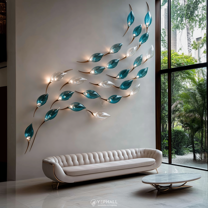 YP1482 Wall Art Lamp Composition