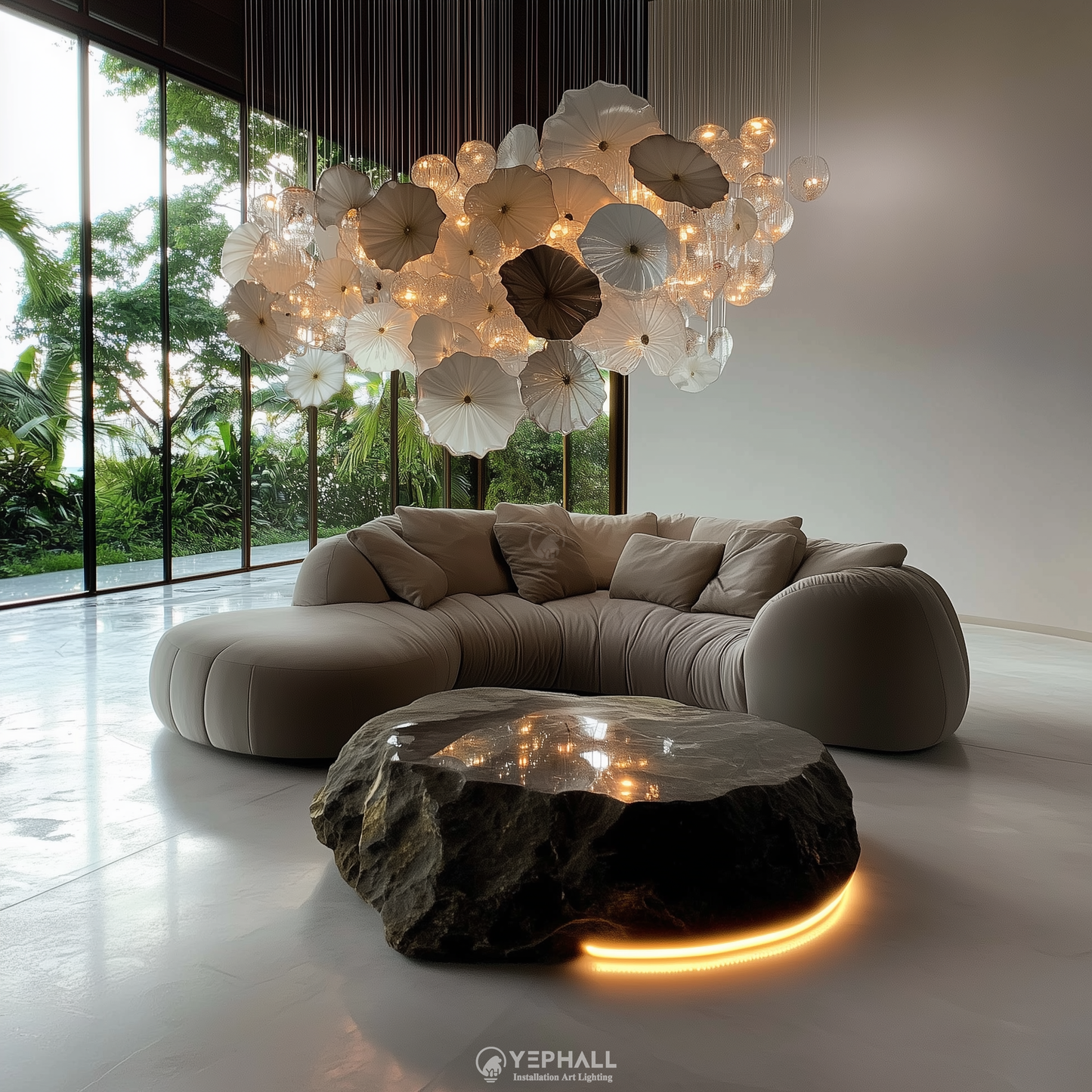 YP1597 Art Lighting Composition