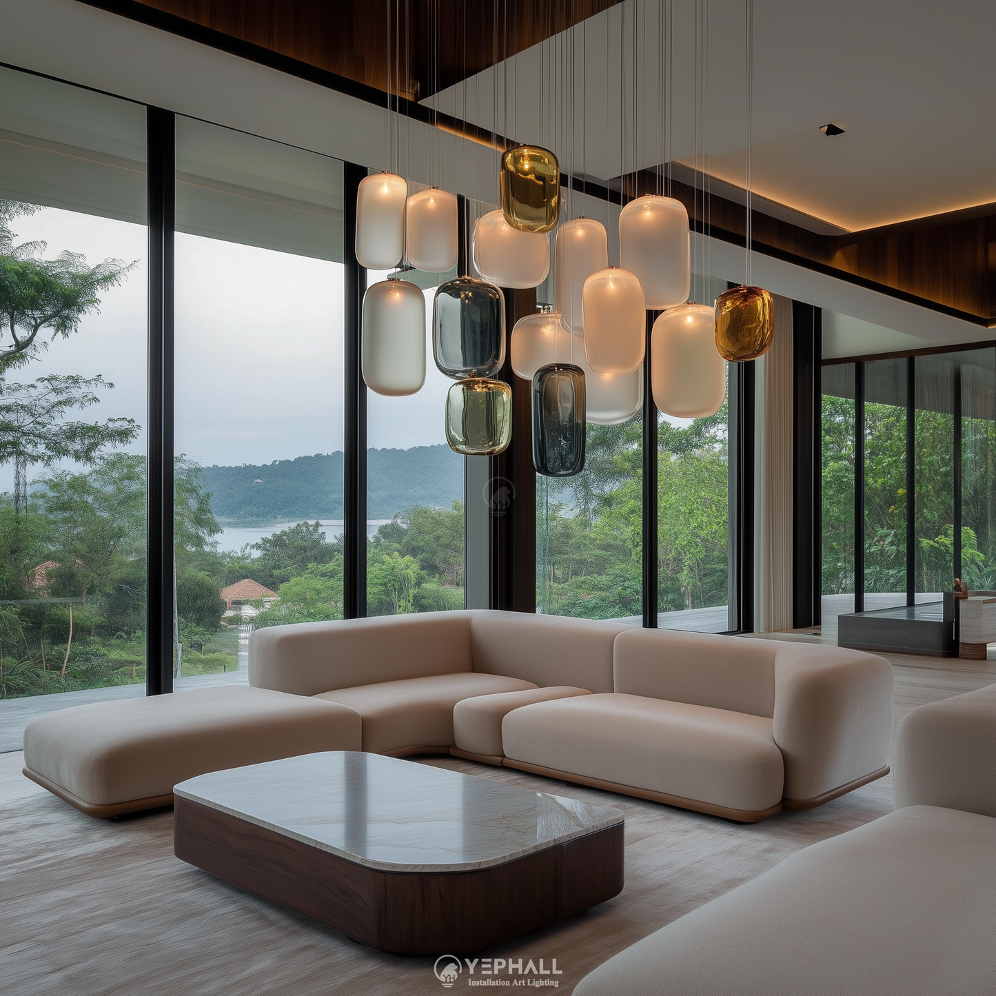 YP1612 Art Lighting Composition