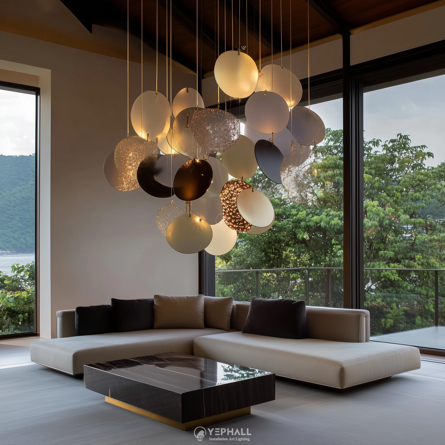 YP1613 Art Lighting Composition