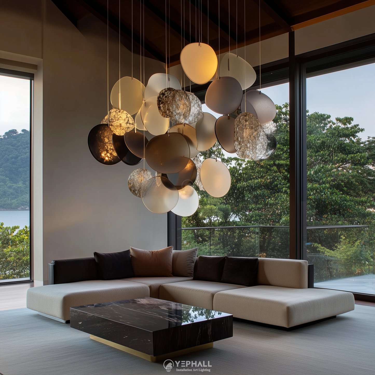 YP1613 Art Lighting Composition