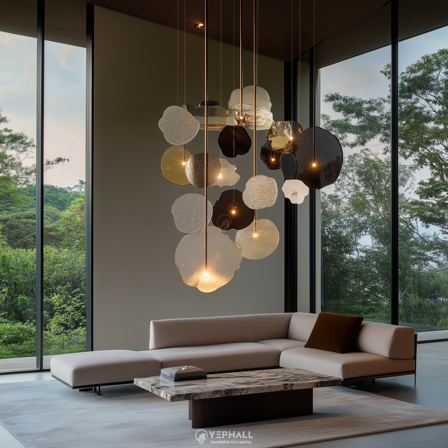 YP1613 Art Lighting Composition