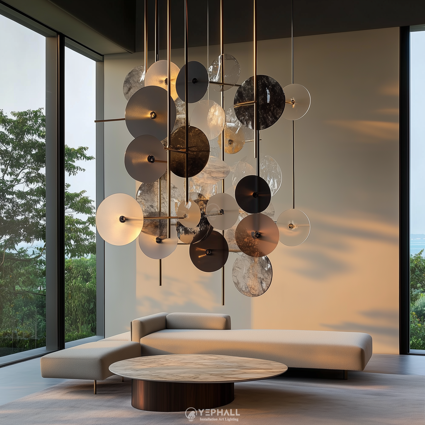 YP1613 Art Lighting Composition