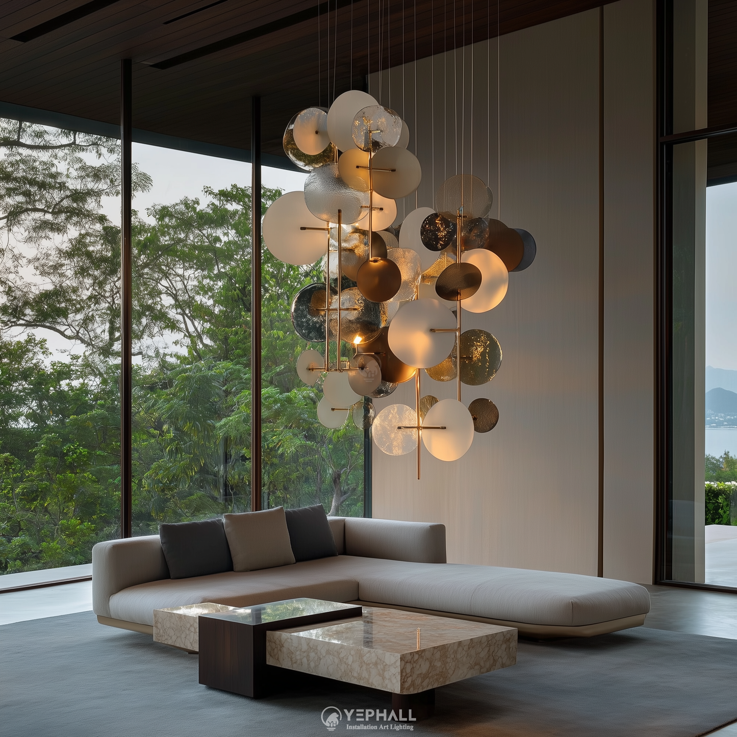 YP1613 Art Lighting Composition