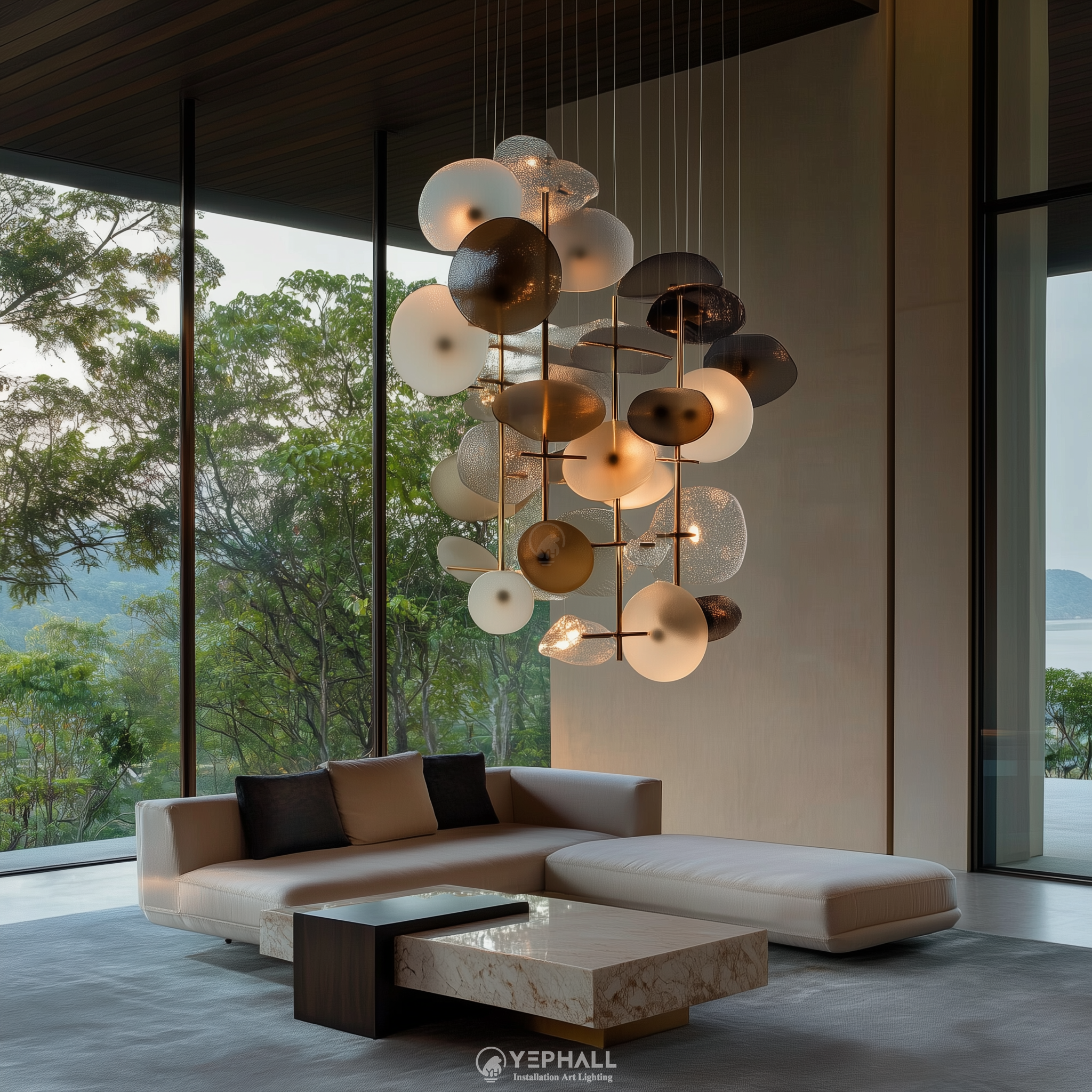 YP1613 Art Lighting Composition