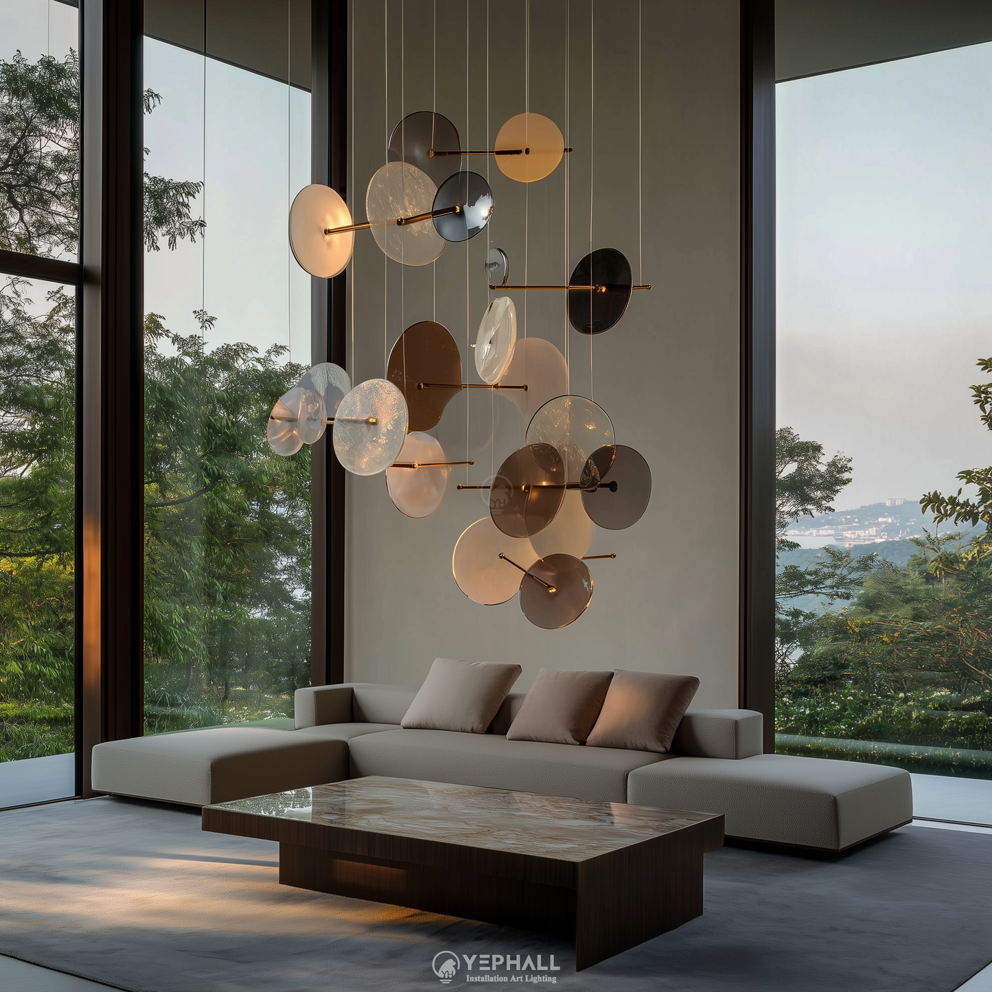 YP1613 Art Lighting Composition