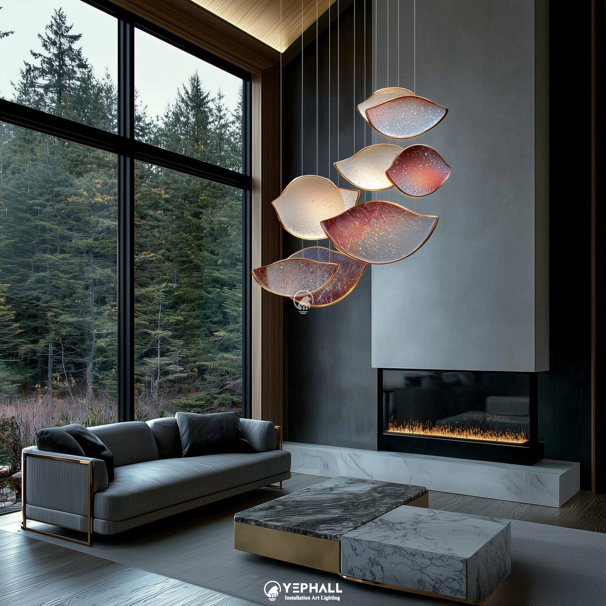 YP1690 Art Lighting Composition