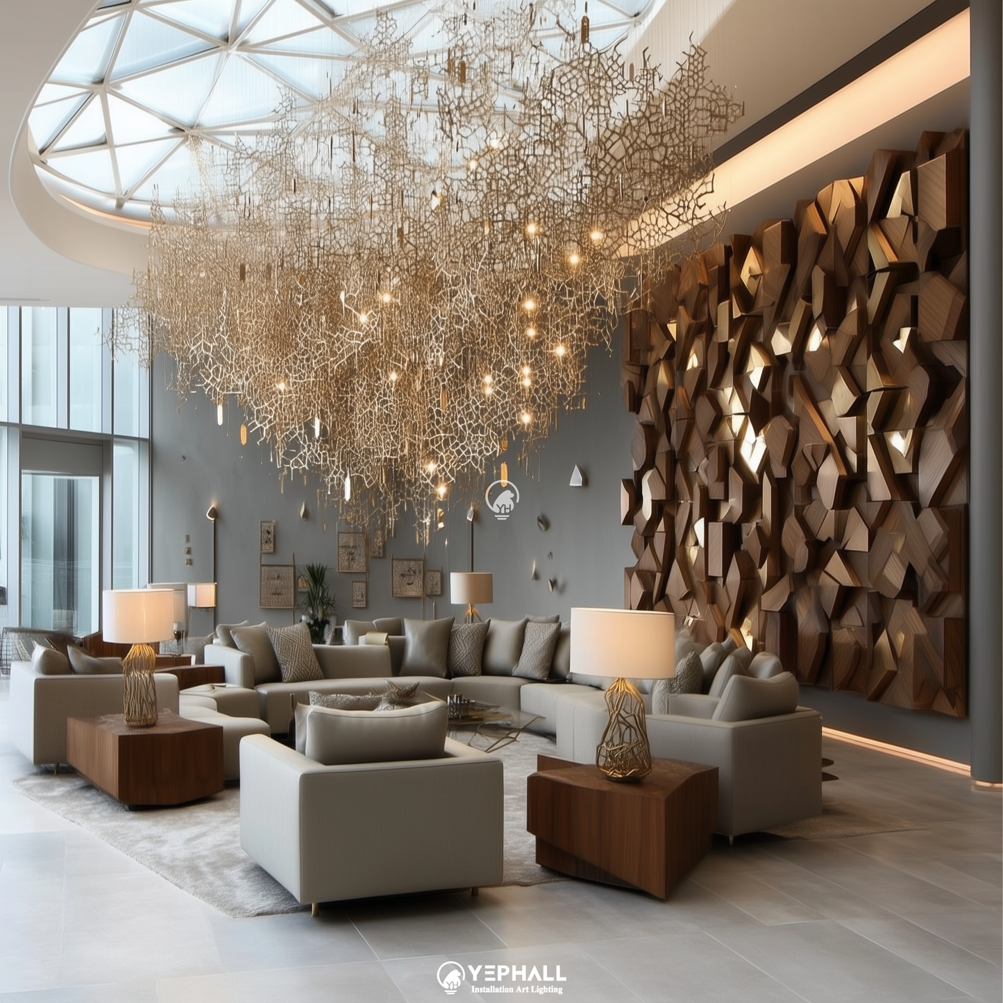 YP1779 Art Lighting Composition