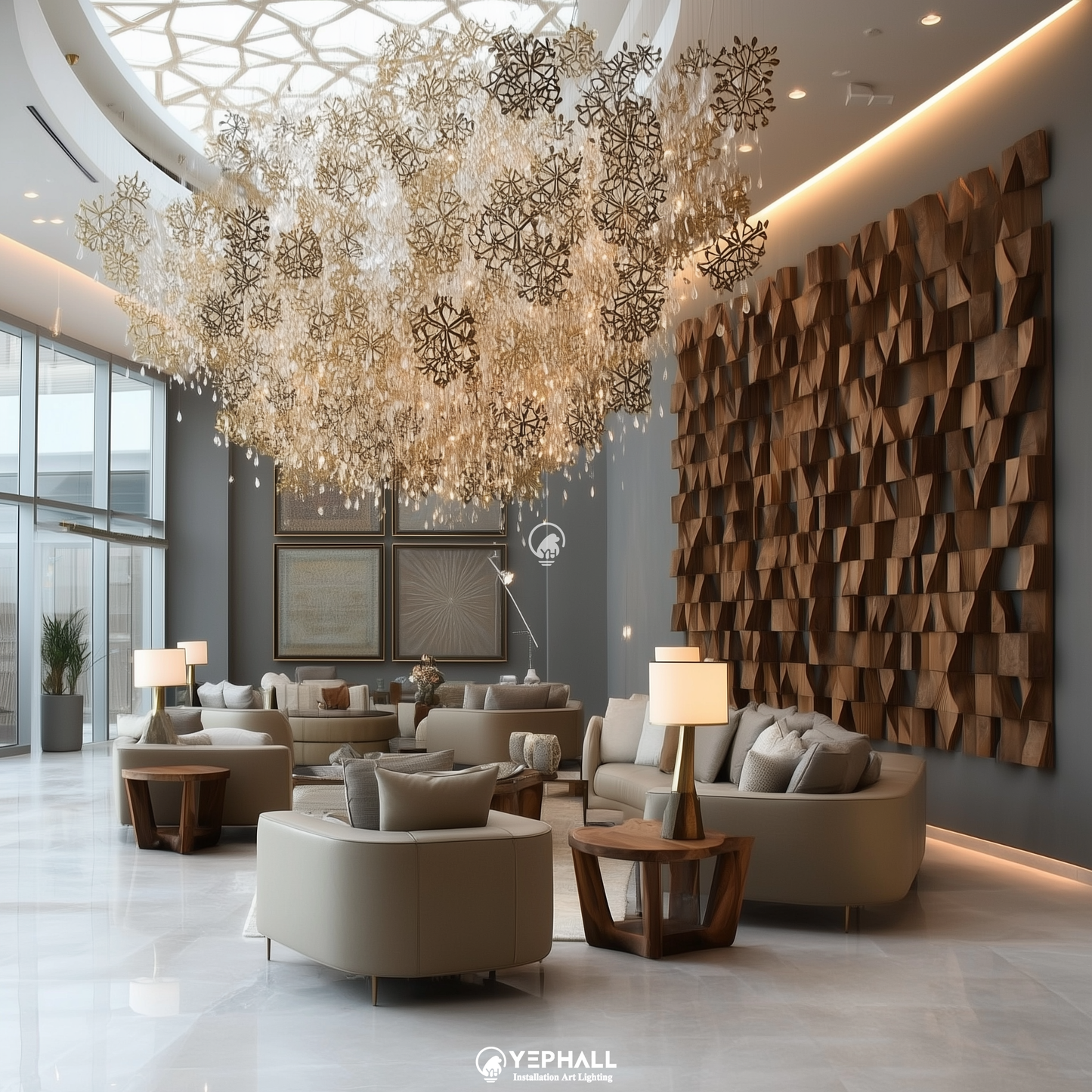 YP1779 Art Lighting Composition