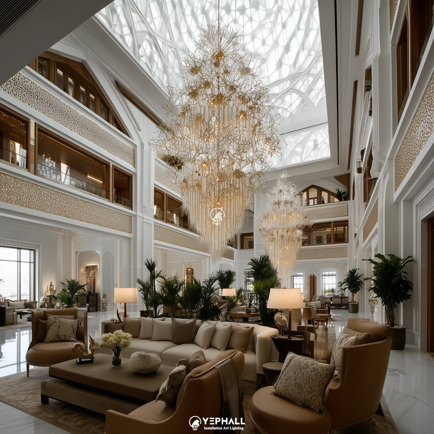 YP1783 Art Lighting Composition