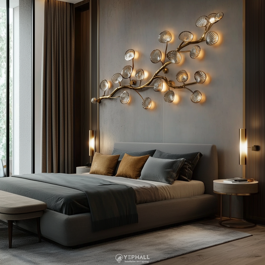 YP1283 Wall Art Lamp Composition