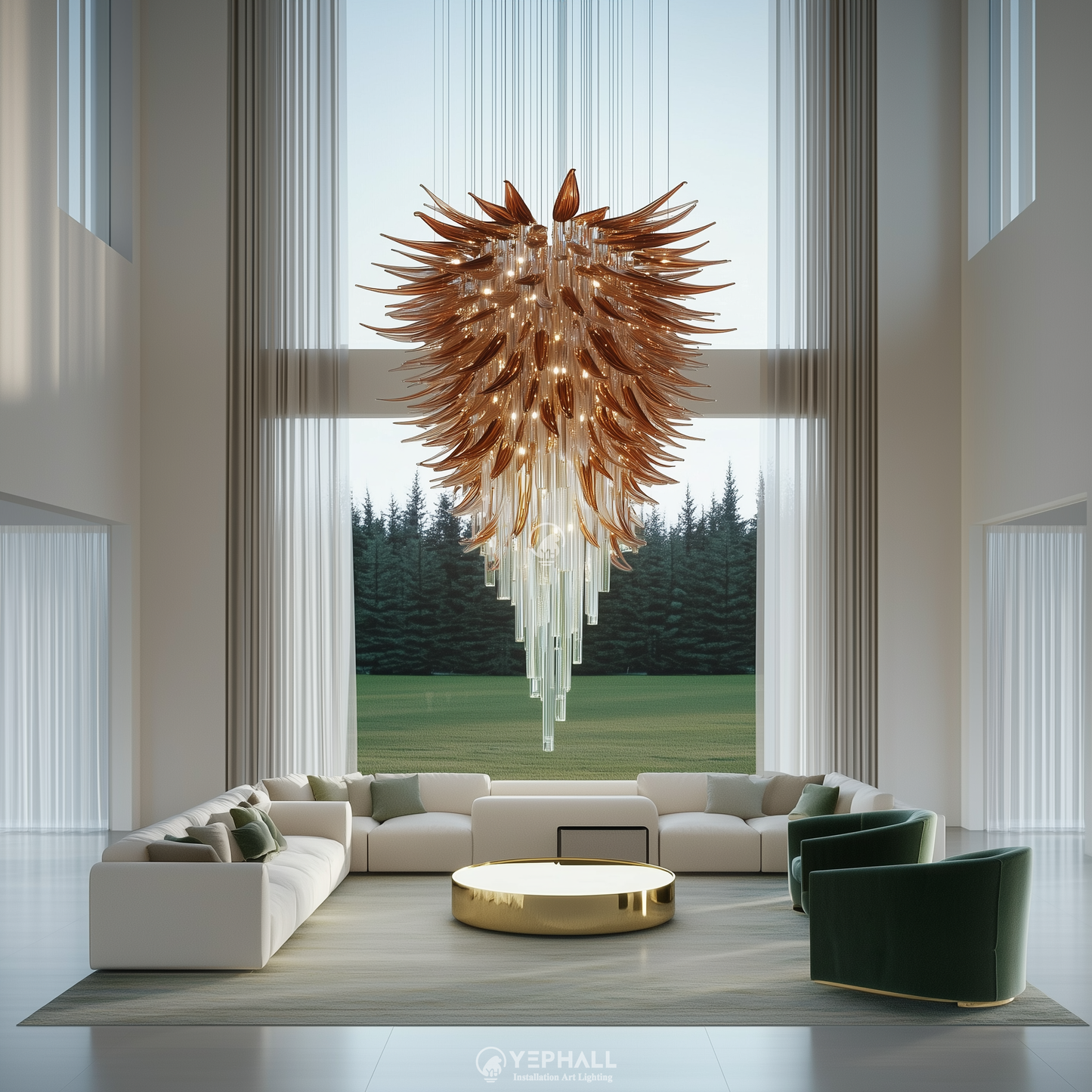 YP2125 Art Lighting Composition