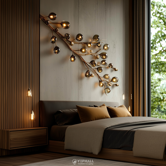 YP1285 Wall Art Lamp Composition