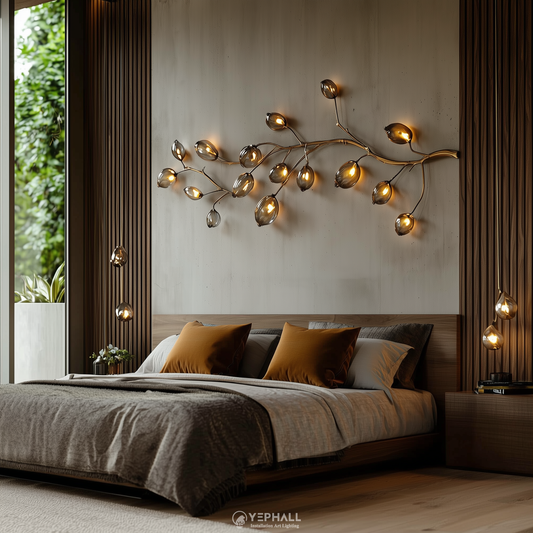 YP1284 Wall Art Lamp Composition