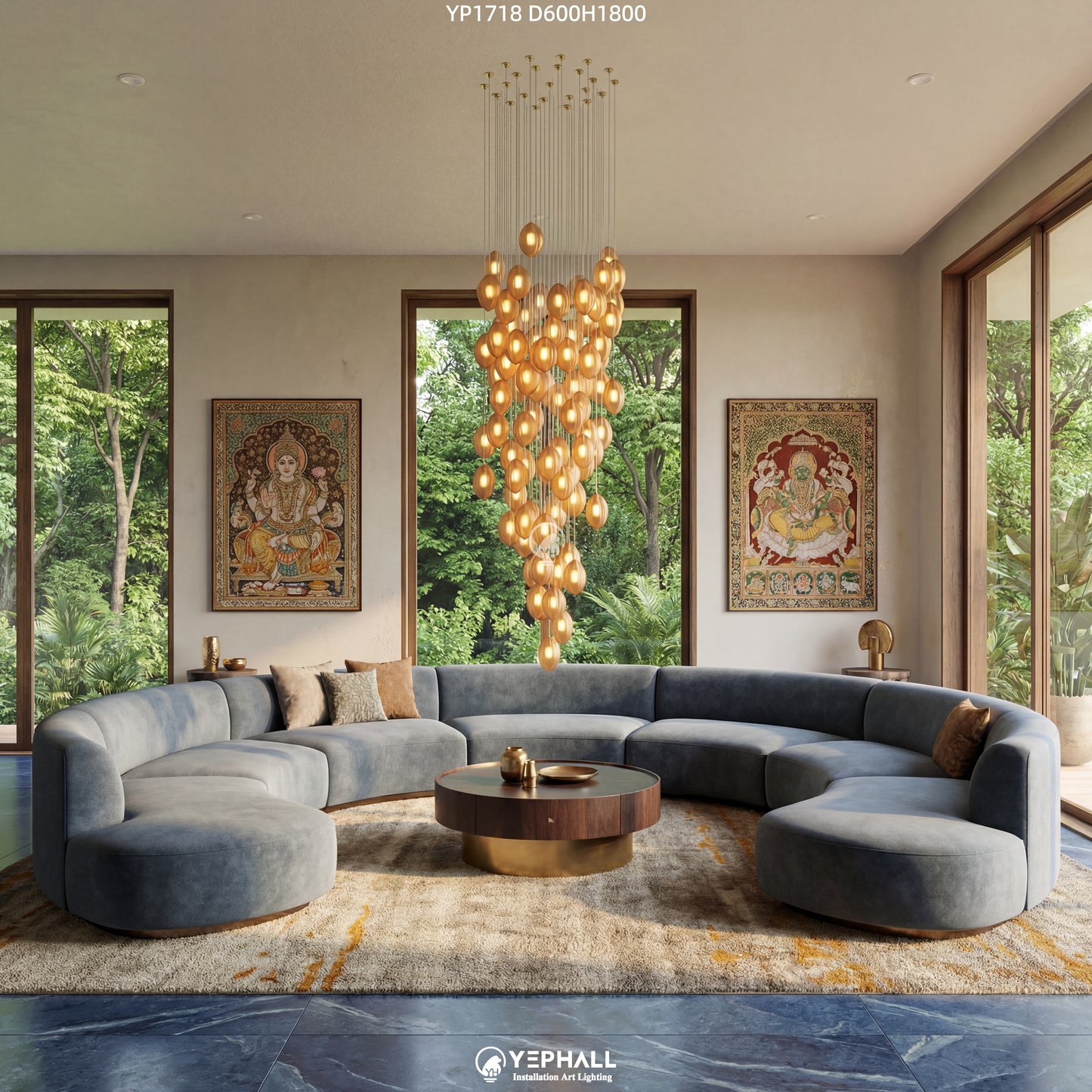 YP1718 Art Lighting Composition