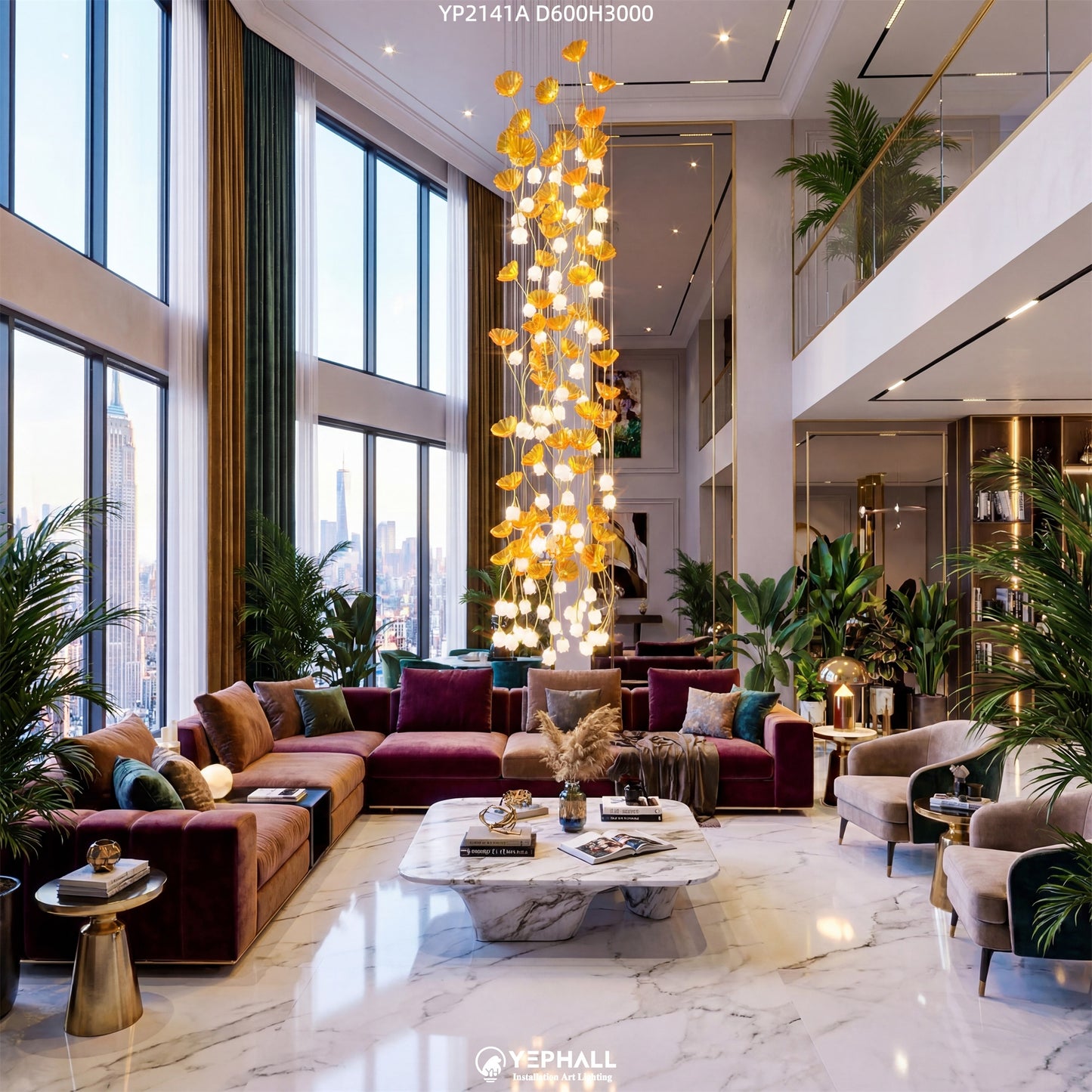 YP2141A  Art Lighting Composition