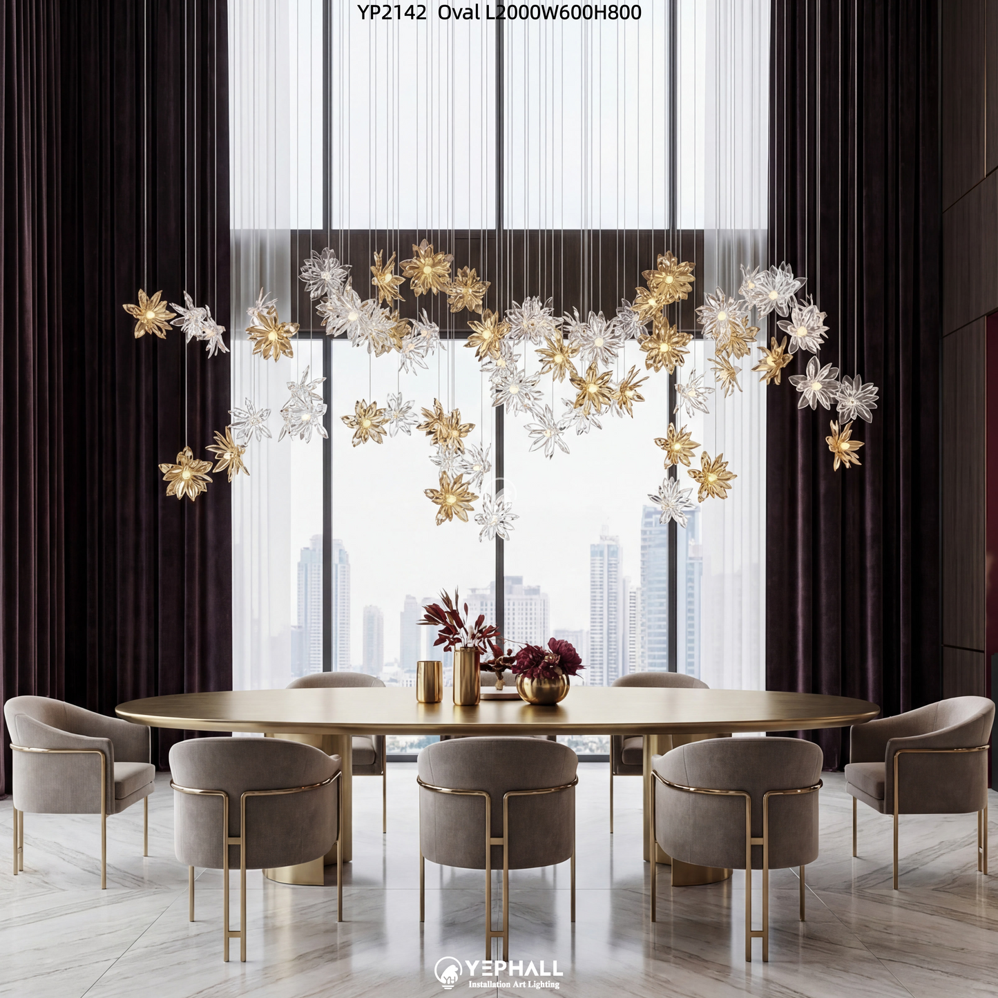 YP2142 Art Lighting Composition