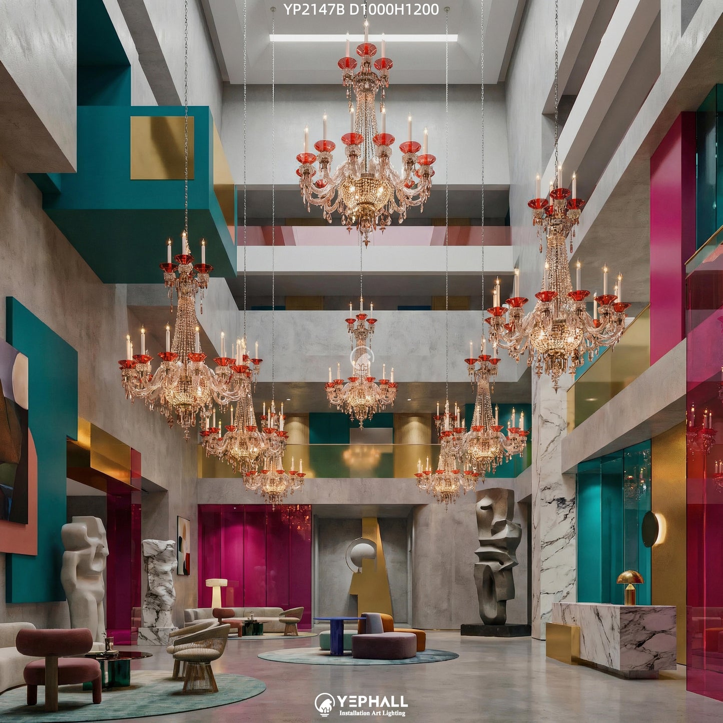 YP2147B Art Lighting Composition