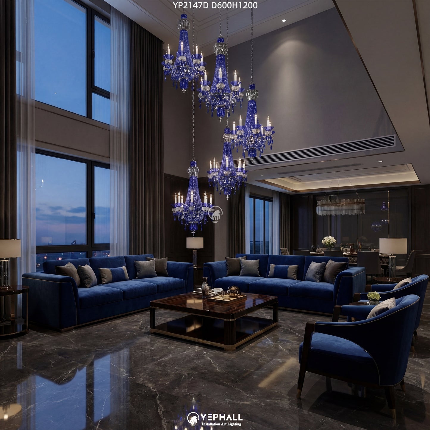 YP2147D Art Lighting Composition