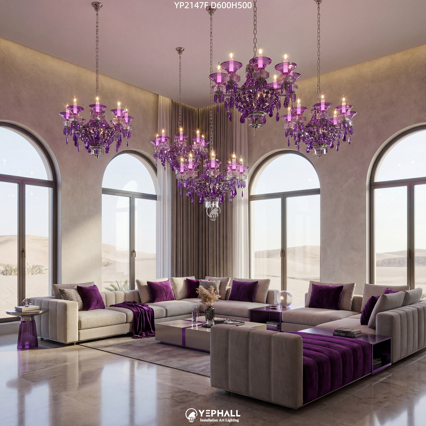 YP2147F Art Lighting Composition