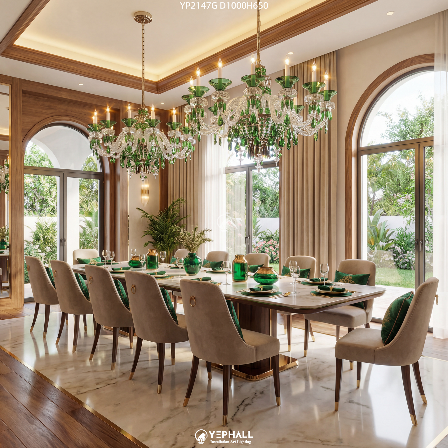 YP2147G Art Lighting Composition