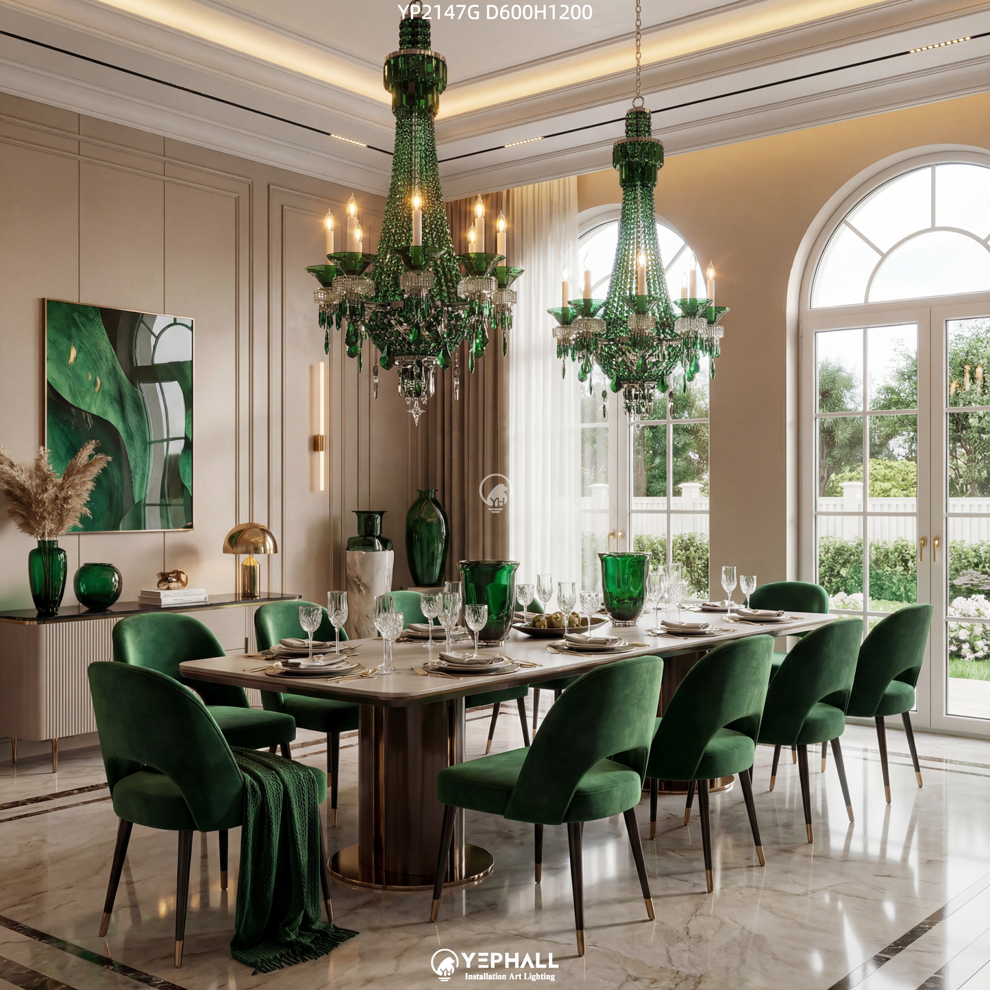 YP2147G Art Lighting Composition