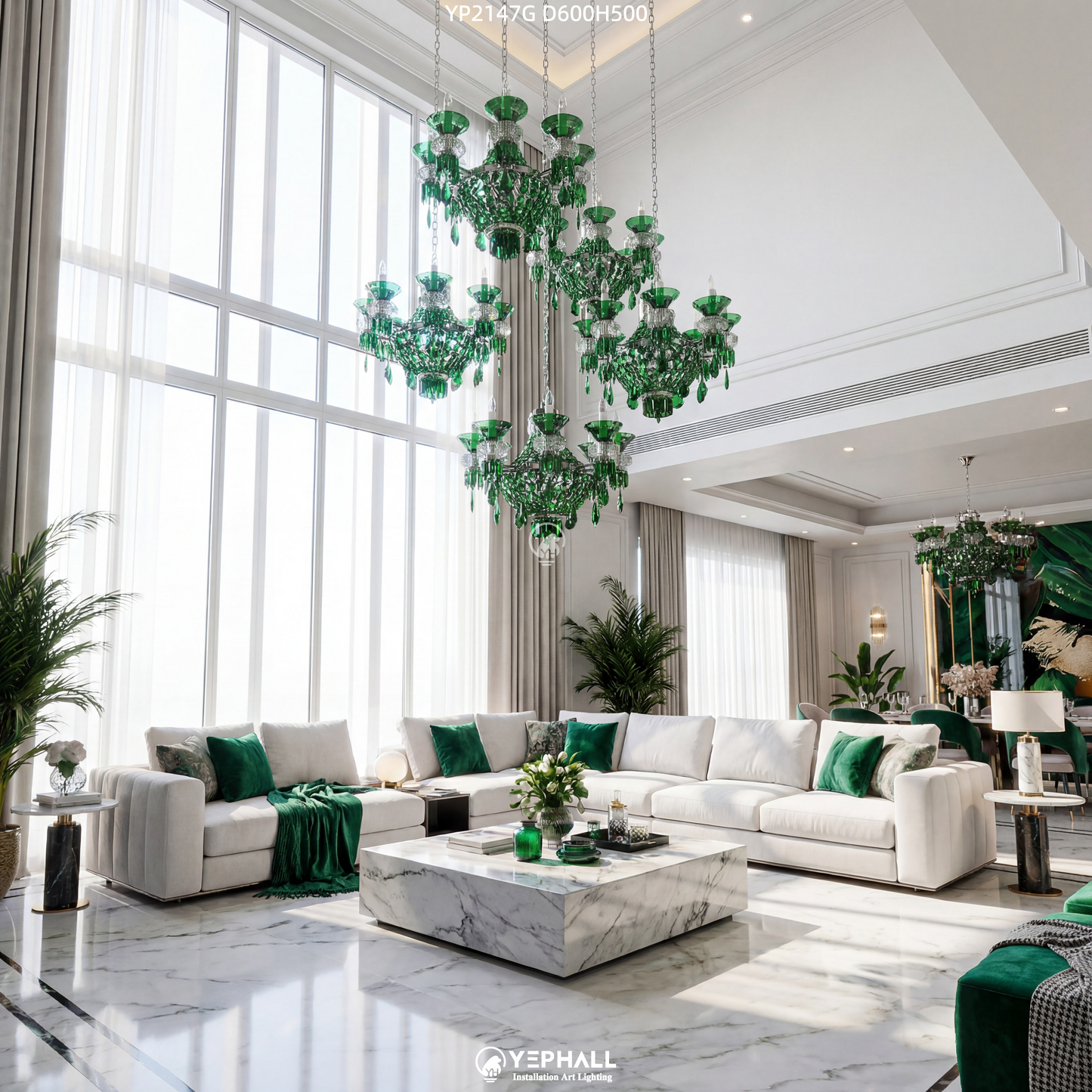 YP2147G Art Lighting Composition