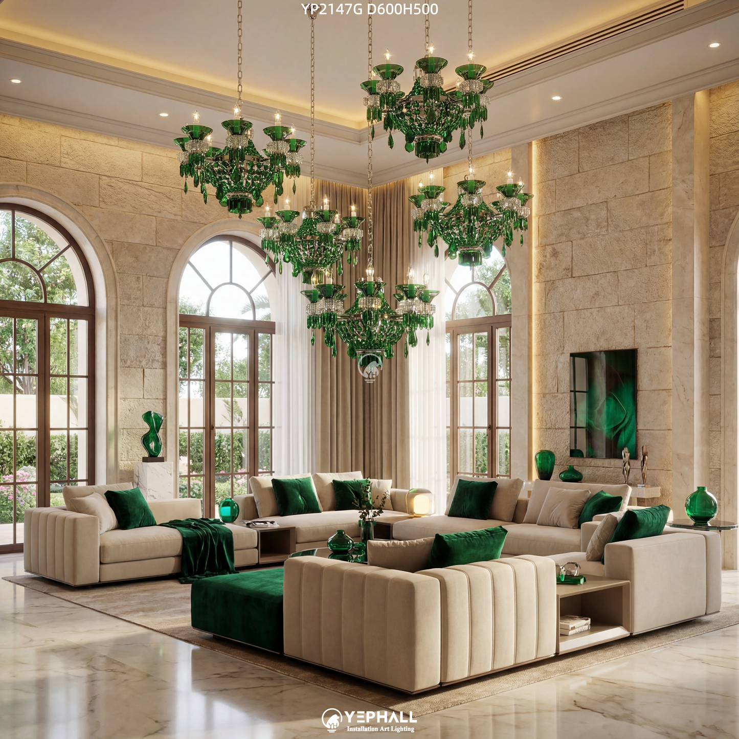 YP2147G Art Lighting Composition