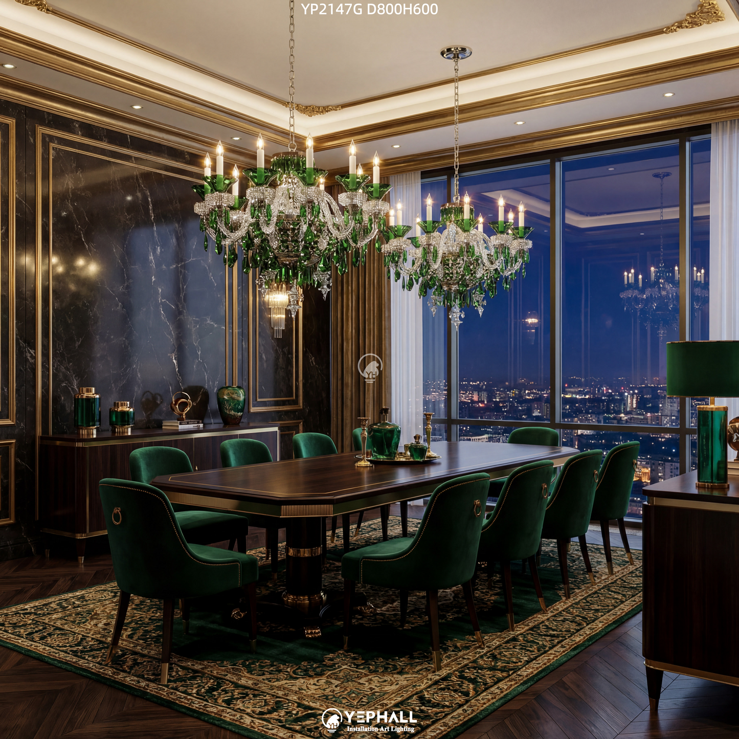 YP2147G Art Lighting Composition