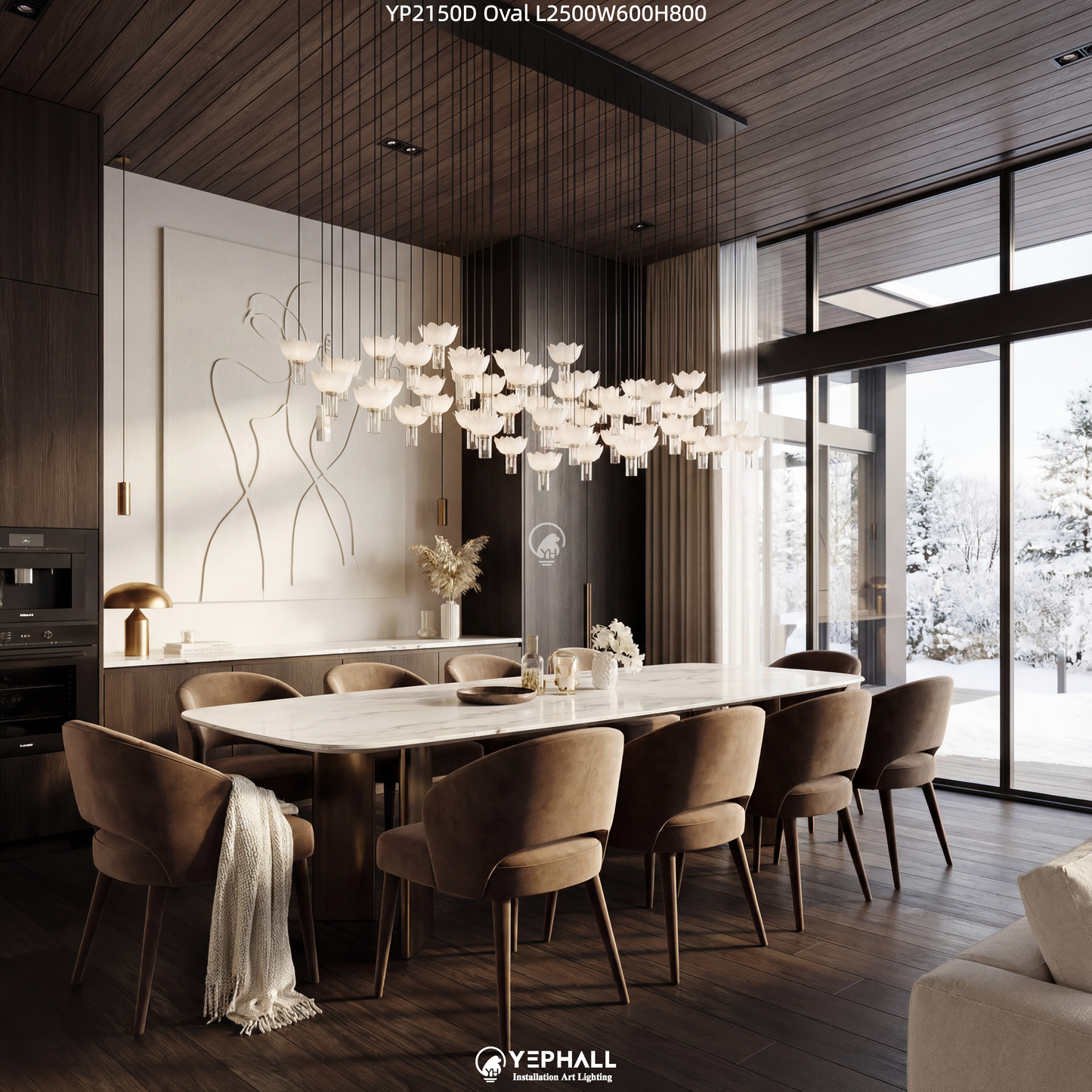 YP2150D Art Lighting Composition