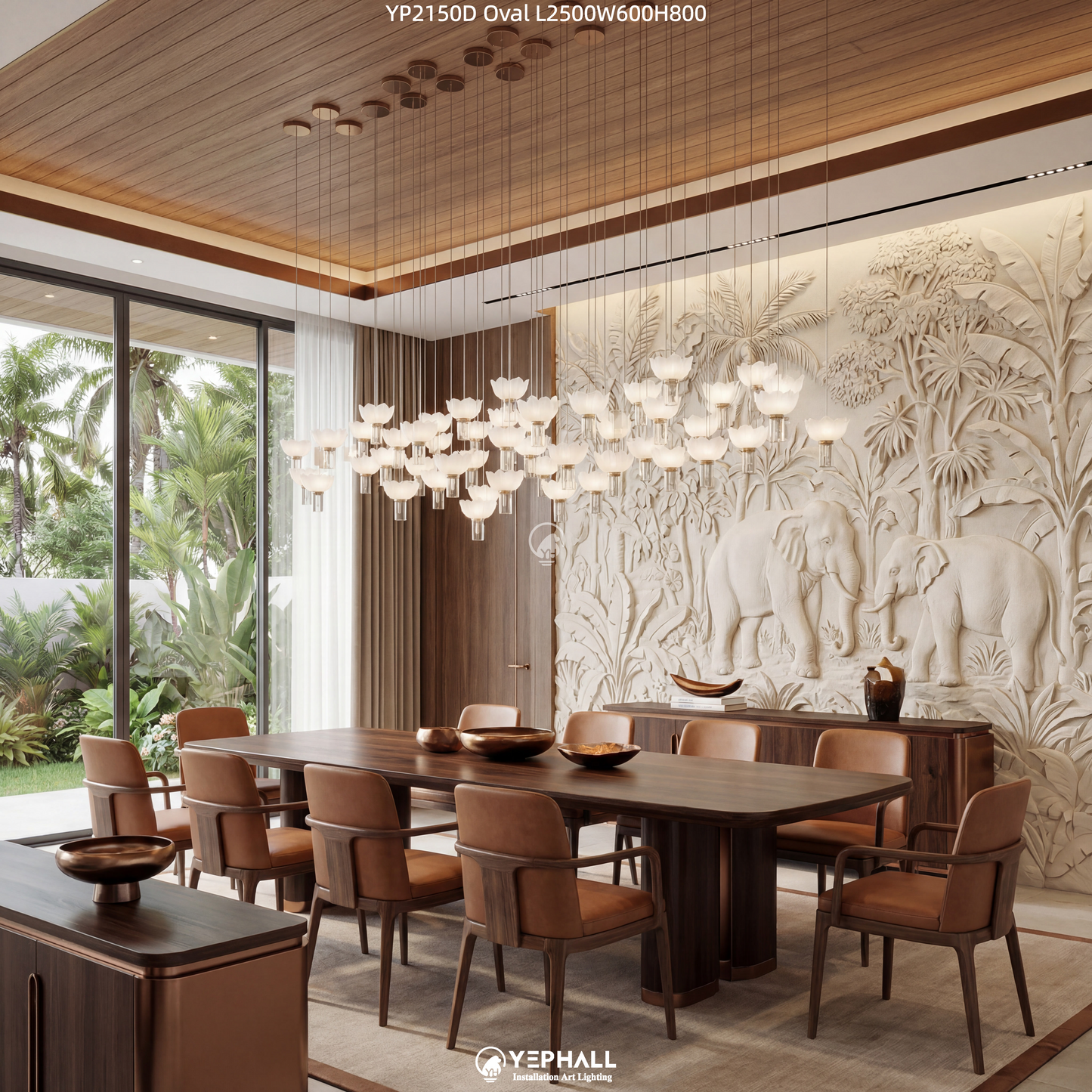 YP2150D Art Lighting Composition